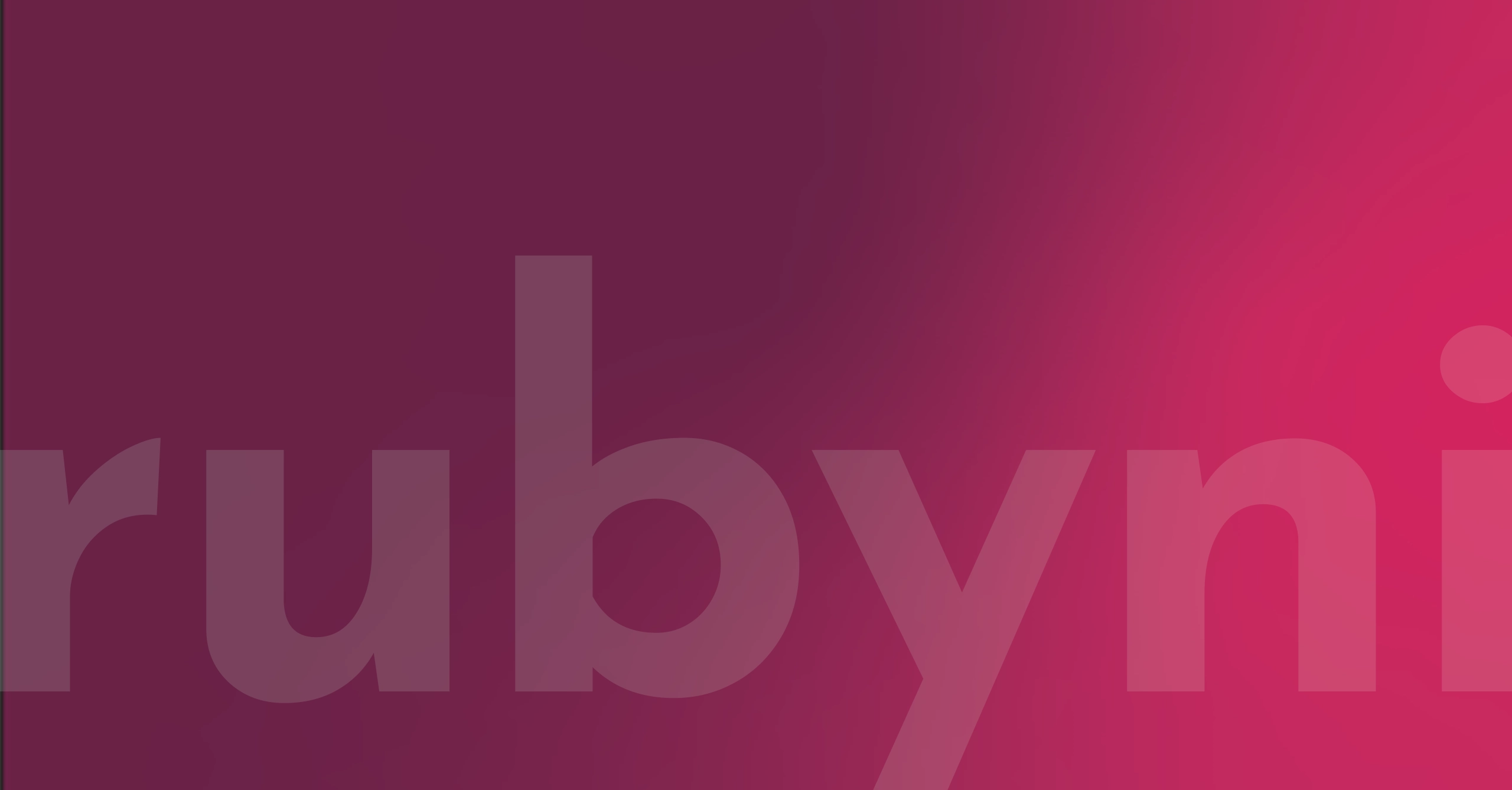 rubyni essentials
