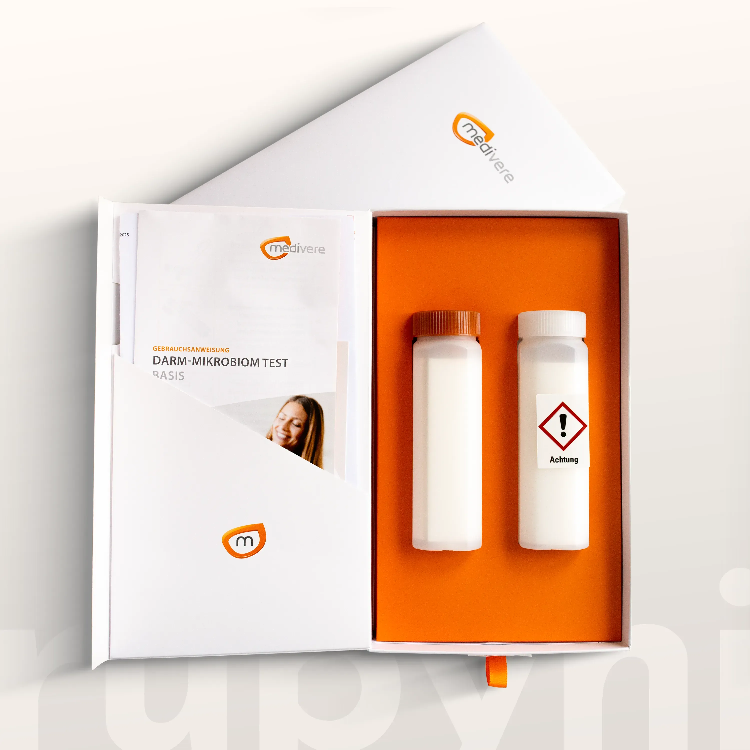Darm-Mikrobiom-Test Basis – Inhalt des Testkits Inhalt des Darm-Mikrobiom-Test Basis Testkits