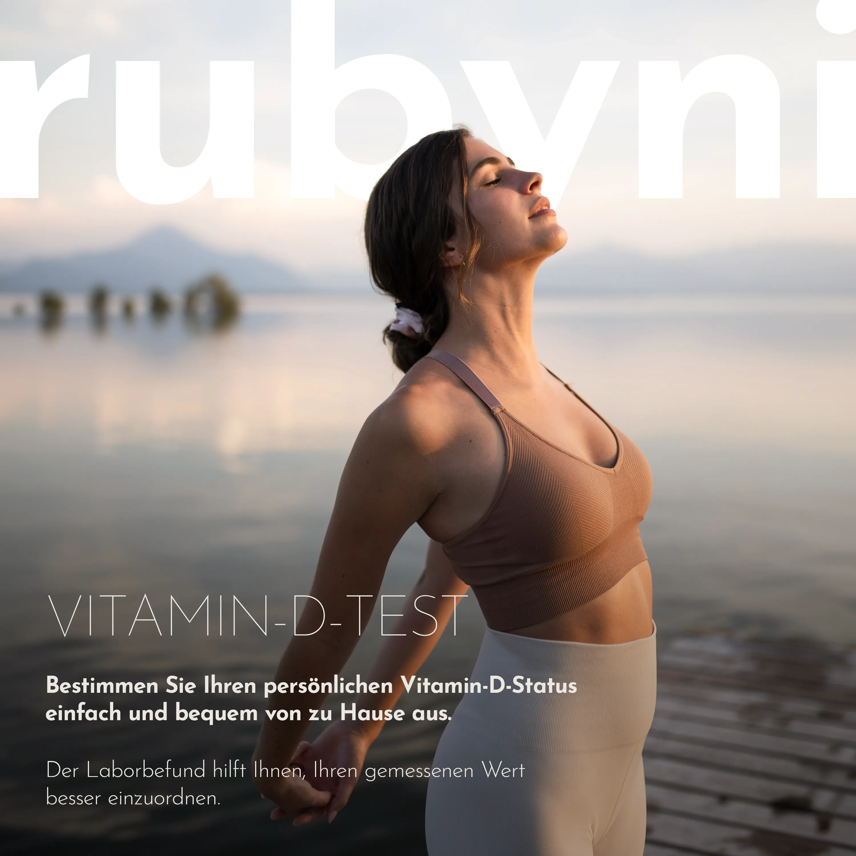 Vitamin-D-Test von rubyni – Frau im Freien